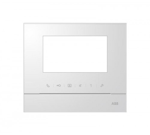 Рамка для абонентского устройства 4,3, белый глянцевый  52311FC-W  ABB