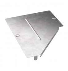 Крышка переходника левого Стандарт 400х200  PR16.10829  Промрукав