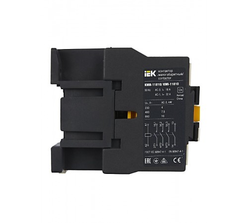 Контактор КМИ-11810 18А 230В/АС3 1НО   KKM11-018-230-10  IEK