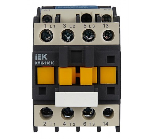 Контактор КМИ-11810 18А 230В/АС3 1НО   KKM11-018-230-10  IEK
