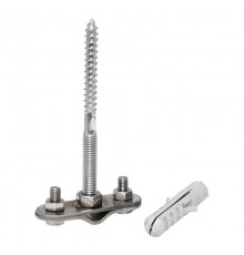 Держатель фасадный L=100мм Ni EKF PROxima   lp-d2307-ni   EKF