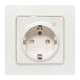 Умная розетка Стокгольм 1-местная 16А белый Zigbee  СonnectRCS-ST16-WD-ZBEKF