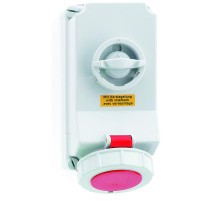 Розетка настенная с блокировкой 32А 5p 400в 6h IP67 160177 I 160177-Bals I Bals