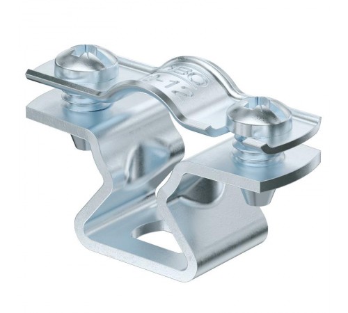 Крепежная скоба дистанционная 10-12 мм (с продольным отверстием) с гальваническим покрытием  1362756  OBO Bettermann