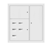 Щит этажный 5 кв. RAL9003 (1000х950х160) PROxima  mb28-v-5-r9003  EKF