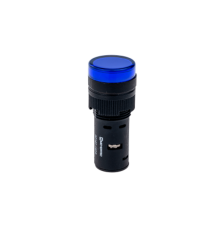 Сигнальная лампа,16мм, синий, 220V AC, моноблок IP40 MT16-D66  73811  ОВЕН