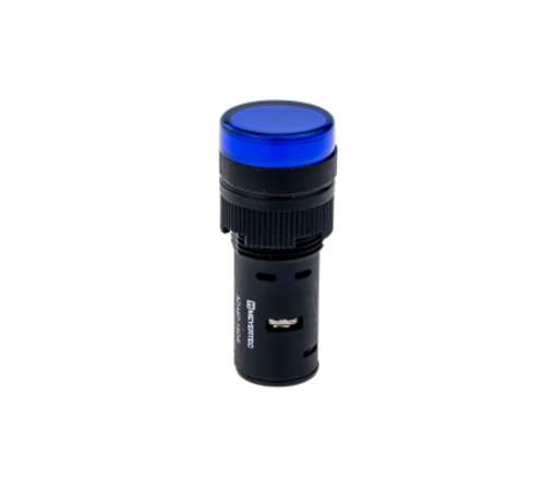 Сигнальная лампа,16мм, синий, 24V AC/DC, моноблок IP40 MT16-D16  73806  ОВЕН