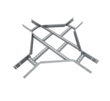 Х-разветвитель лестничный 100х100х1,5 мм "Быстрый монтаж"  LXDS100-100-1.5  КМ-профиль