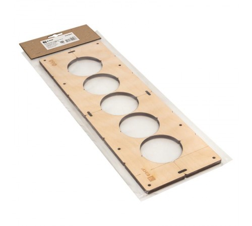 Шаблон для подрозетников c 5 отв. диам. 68 мм EKF Expert  sh-d68-5  EKF