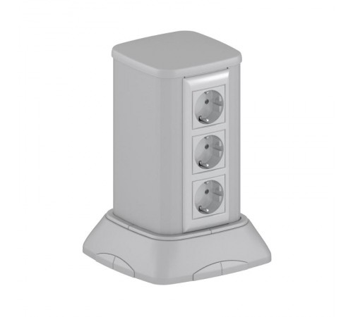 Миниколонна алюминиевая, 0.25м, цвет серый муар, RAL 9006  19524  DKC