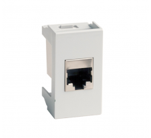 Розетка RJ-45 кат5E,экр,Viva,1 мод.,серая  45148  DKC