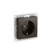 AtlasDesign Мокко Розетка с заземлением, 16А, механизм, быстрозажимные клеммы  ATN000643S  SE