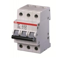 Рубильник 3 пол. E203g 100A рычаг серый  2CDE283001R1100  ABB