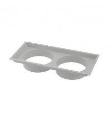 Адаптер воздуховода для потолочного кондиционера 1000-2000 Вт, RAL7035  R5KLMCNV04  DKC