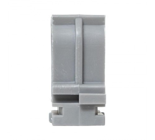 Крепеж-клипса для ручного монтажа d20 мм (10 шт) серая -Plast derj-z-20sn-r  EKF