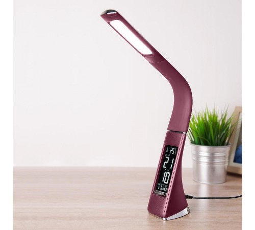 Светильник настольный Elara бордовый (TL90220) 6Вт Eurosvet  a039462  Elektrostandard