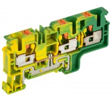 Колодка клеммная CP-MC-PEN земля 3 вывода 10мм2  YCT22-03-3-K52-010  IEK