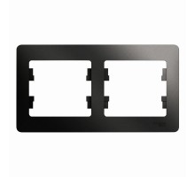 Glossa Антрацит Рамка 2-ая, горизонтальная  GSL000702  SE