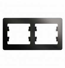 Glossa Антрацит Рамка 2-ая, горизонтальная  GSL000702  SE