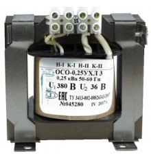 ОСО-0,25 УХЛ3 380/36, IP00, трансформатор  ET002215  Электротехник
