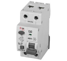 АВДТ 4,5кА  PRO D32E2C63АC300P АД-32 электронное 1P+N C63 300мА тип АC защита 230В   Б0057360  ЭРА