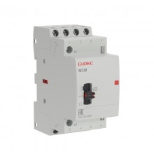 Контактор модульный YON max MCМ 4п 25A 240В 4НО с ручным управлением  MCM-25-40-A240  DKC