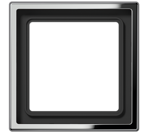 Рамка для вертикальной и горизонтальной установки, 1 пост; металл; хром; GCR  GCR2981  Jung