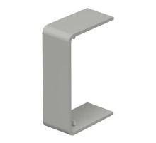 Стыковая накладка кабельного канала WDK 25x40 мм (ПВХ,серый) (WDK HS25040GR)  6158889  OBO Bettermann