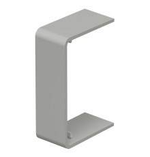 Стыковая накладка кабельного канала WDK 25x40 мм (ПВХ,серый) (WDK HS25040GR)  6158889  OBO Bettermann