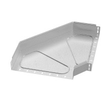 Угол горизонтальный 90 градусов Стандарт HDZ 400х80  PR16.1651  Промрукав