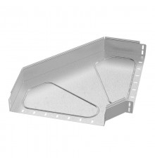 Угол горизонтальный 90 градусов Стандарт HDZ 400х80  PR16.1651  Промрукав