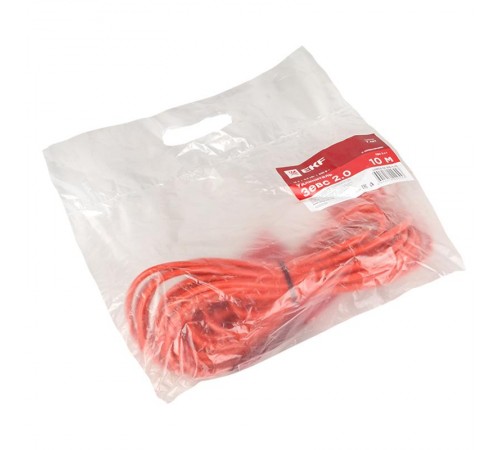 Удлинитель "Зевс 2.0" 10м c  заземлением ПВС 3*1 16А/3,5кВт PROxima   USB02-16-310-1-10  EKF