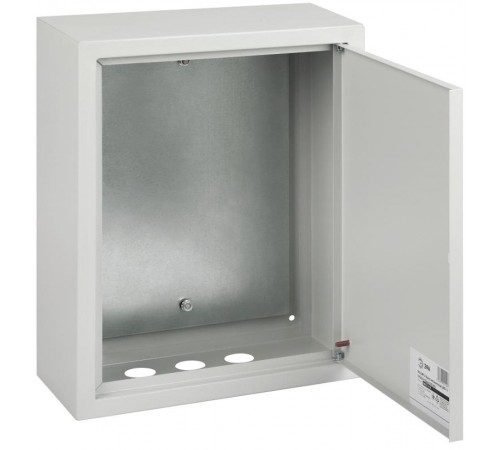  Щит с монтажной панелью металлический ЩМП-1-1 УХЛ3 IP31 (395х310х150) SIMPLE  Б0057143  ЭРА