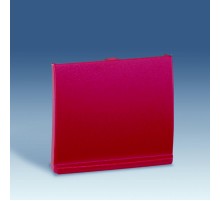 Simon 44 Aqua Накладка декоративная сменная для рамки с открывающейся крышкой, S44 Aqua, красный  4400092-037  Simon