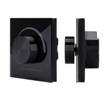 Панель Rotary SR-2836R-RF-IN Black (3V, DIM)  020947  Arlight