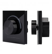 Панель Rotary SR-2836R-RF-IN Black (3V, DIM)  020947  Arlight