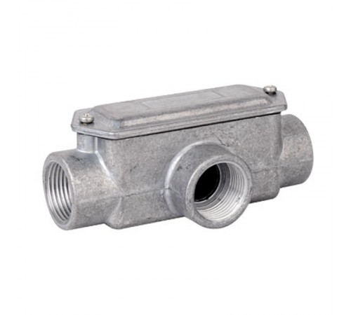 Коробка распределительная алюминиевая, 3 ввода, М32х1,5 ,IP55,146х63х57мм  6330-32A  DKC