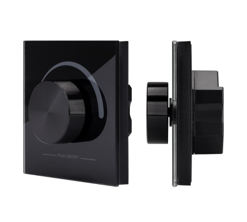 Панель Rotary SR-2836R-RF-IN Black (3V, DIM)  020947  Arlight