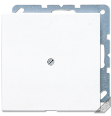 Вывод для кабеля, с зажимом для фиксации кабеля, фиксация винтом; дюропласт; слоновая кость; LS990  LS990A  Jung