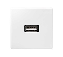 Simon Connect Зарядное устройство USB, К45, Uпост = 5 В, белый  K126B-9  Simon