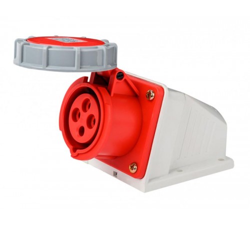 Розетка стац. 3Р+РЕ 32А 380В IP67 РС-103  26201DEK  DEKraft