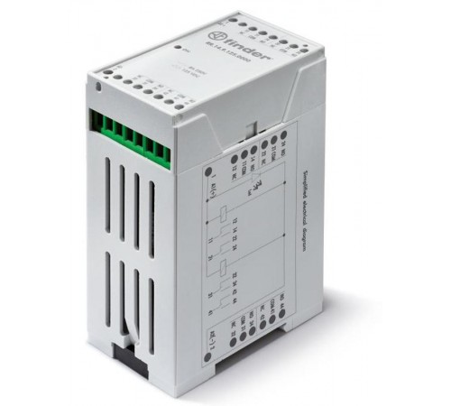 Промышленные быстродействующие реле (3мс); монтаж на рейку 35мм; 4CO 8A; Контакты AgCdO; питание 250В DС; степень защиты IP20  RR1492500000  Finder