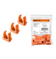 Крепеж-клипса для трубы ПНД 16 мм оранжевая  SQ0405-0121  TDM