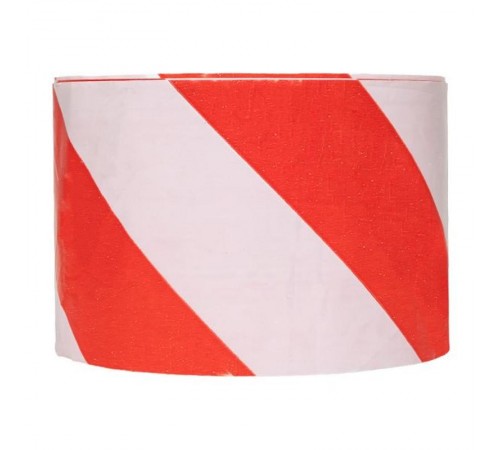 Лента оградительная ЛО "Красно-белая" 75х100 Basic  lo-75x100-bas  EKF
