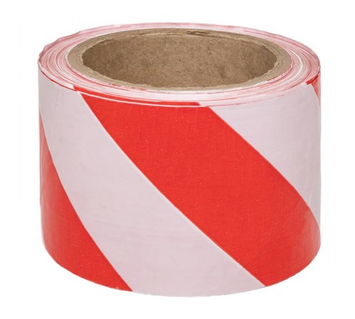 Лента оградительная ЛО "Красно-белая" 75х100 Basic  lo-75x100-bas  EKF