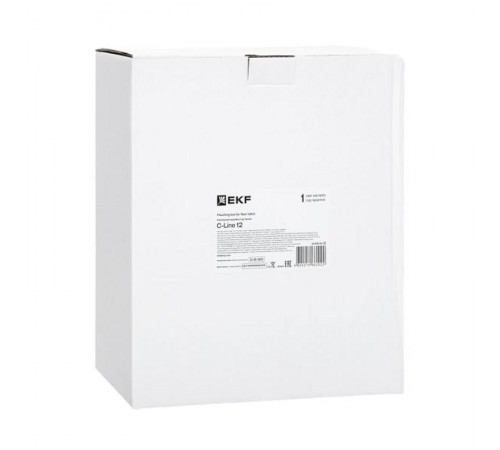 Коробка напольная под лючок C-Line 12  cl-kln-k-12  EKF