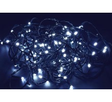 Гирлянда светодиодная нить 10м 100W IP20 зеленый шнур 230В контр. 8 режимов  LGDB110-2-100-10-G-S-20  IEK