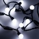 Светодиодная гирлянда ARD-BALL-CLASSIC-D17.5-20000-BLACK-200LED WHITE (230V, 14W)  025590  Arlight