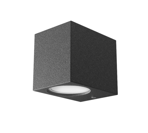 Светильник садово-парковый Cube настенный архитектурный, GU10, 67*92*80mm, 170-240V / 50Hz, 2xMax.35W, IP54  GD158  Gauss