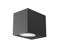 Светильник садово-парковый Cube настенный архитектурный, GU10, 67*92*80mm, 170-240V / 50Hz, 2xMax.35W, IP54  GD158  Gauss